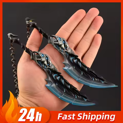 Valorant Blades of Primordia Game Peripheral 19cm Metal Melee Trainer Weapon Model Ornaments Karambi