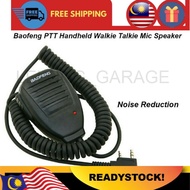 " Push To Talk PTT Speaker Mic BaoFeng Two Way Walkie Talkie Handsfree