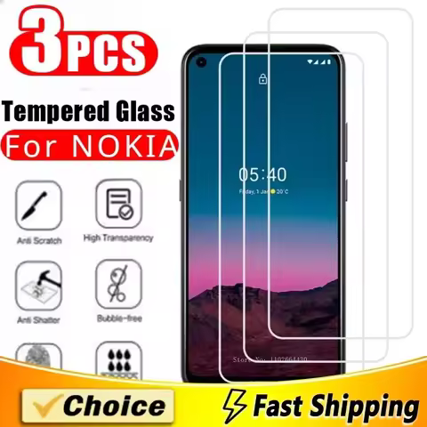3PCS Hd Screen Protector For Nokia X6 7 10 20 71 X100 XR 20 G10 20 30 50 G300 C10 C20 C30 Tempered G