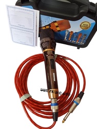 mic vocal shure panjang kabel 10meter microphone terbaru suara merdu jernih peka dan ngebas