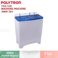 Mesin Cuci 2 Tabung Polytron 7kg PWM 701