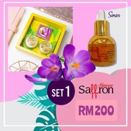 SAFFRON SKINCARE ORIGINAL SET 1 - ORGANIC WITH AYURVEDA AND NATURAL INGREDIENTS