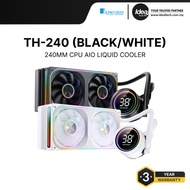 JONSBO TH240 ARGB | BLACK / WHITE | 240MM | CPU AIO LIQUID COOLER