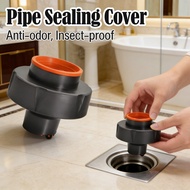 Drain Pipe Seal Cover -40/50/63/75mm, For Washing Machine, Anti-odor, PVC Pipes, Joint