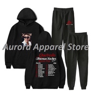 COD Quevedo Buenas Noches World Tour Hoodie & Jogger Set - Unisex Fashion Streetwear