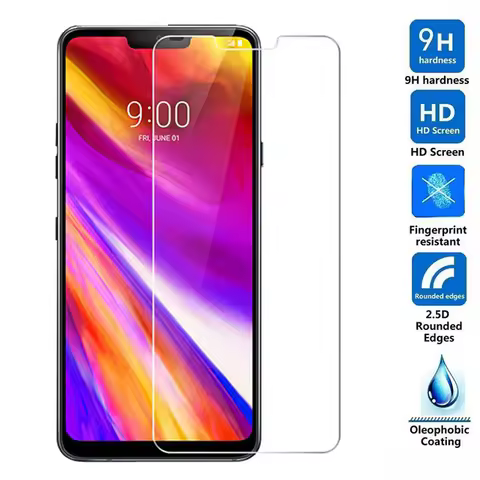 2.5D Tempered Glass For LG G7 Fit One Protective Film 9H Explosion-proof LCD Screen Protector For LG