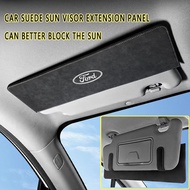 Ford Car Suede Sun Visor Extension Paneln Board To Block The Sun Interior Accessories Suitable for F