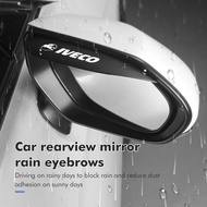 2PCS Car Rearview Mirror Rain Eyebrow Car Mirror Accessories For IVECO Eurocargo‌ S-Way T-Way Daily 