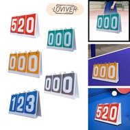 [Loviver] Score Counter Multi-Sport Scoreboard Portable Scoreboard for Badminton Football