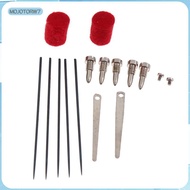 [mojotorw7] Alto Tenor Saxophone Parts Sax Springs+Screws+Bumper Felts+ Flat Springs