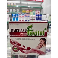 Bổ sung sắt và Acid folic cho bà bầu trước và sau sin-Dạng ống siro dễ uống Medstand Fevitol-Hộp 20 