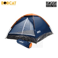 Bobcat 3-Person Monodome Water Resistance Tent for Outdoor Camping and Hiking - with Carrying Bag
