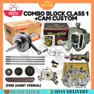 COMBO CRANKSHAFT CLASS 1 PNP EX5 DREAM SET RACING BLOCK 53MM 56MM PNP DREAM