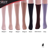 Stokin Silvy Panjang Perempuan High Quality Mesir Silvy Tebal Muslimah Socks Sarung Kaki Perempuan