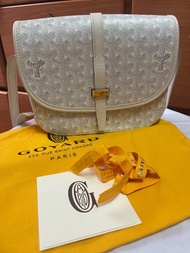 Goyard Belvedere PM Bag white 白色袋