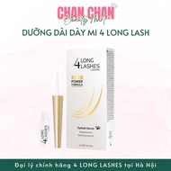 LONG4LASHES White Eyelash Serum 3ml, Serum to reduce eyelash loss, thicken, lengthen eyelashes