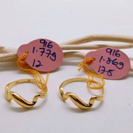 GOLD RING 999 & 916 ORIGINAL