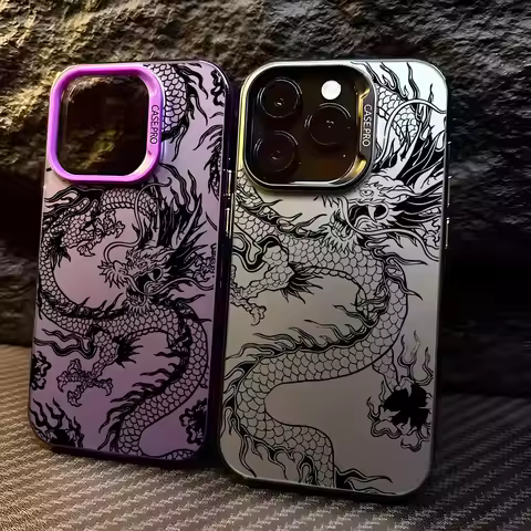 Trend Fashion Chinese Dragon Phone Case for vivo Y04 Y03 Y78 Y36 Y100 Y27 Y17s Y16 V50 V30e V40 V27e