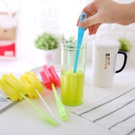 Bottle Sponge Brush Glass Pot Washing Kitchen Cleaning-Tool For Wineglass Bottle Coffe Tea Cup 1pc