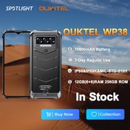 【In Local】Oukitel wp38 5G Rugged Smartphone 10600mAh Battery 6GB+6GB RAM 256GB ROM NFC 6.52'' Android 14  Mobile Phone