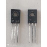 ONE SET OF TRANSISTOR BD 139 BD 140 ORIGINAL PHILIPS BD139 BD140
