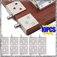[yinahiut002.ph] 10Pcs Concealed Hinges  Cabinet Up and Down Door Pivot CT Corner Codes for Wood Pan
