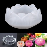 1Pc DIY Silicone Mold Lotus Shape Epoxy Resin Mould Ashtray Mold Crafts Making