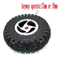 3.00-4 trye tire with inner tube wheel Alloy Rim hub for 49cc ATV Quad Gas Electric Scooter Smart Knobby Go Kart Highway tire
