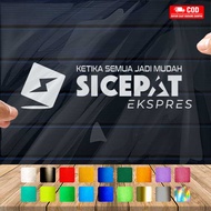 Cutting Stiker Sicepat Ekspres Variasi Motor Skotket Kaca Mobil