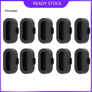 FOCUS 10Pcs Silicone Dustproof Cap Cover for Garmin Fenix5 5S 5X 6 6S 6X Charging Port