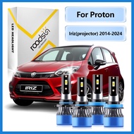 【Fit For Proton Iriz(projector) 2014-2024】LED Car Headlight Bulbs Low Beam High Beam Headlamp 6000K 