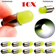 {FCC}{carda} 10PCS T11 363 BA9S COB LED Round 3D T4W Lamp Bright White Xenon Bulb Lamp