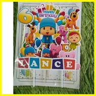 ❡ ☽ ◮ Pocoyo Customize Cake Topper