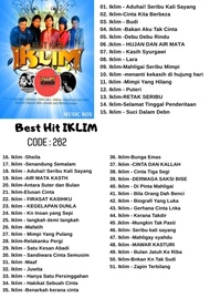 262 USB Flash Drive 4GB Mp3 Song Music Best Hit IKLIM 51-lagu ROCK JIWANG Local Manufacturer Warrant