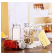 Kitchen SPICE BOTTLE Sow Glass/Kitchen SPICE Holder Salt Pepper Pepper SPICE Chili Sugar SPICE BOTTLE/ Kitchen SPICE BOTTLE Kitchen SPICE Holder/ Salt BOTTLE/ Pepper Salt Holder/Kitchen Equipment