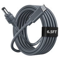 ECILY Starlink Mini Cable 16FT USB C to DC 100W Power Satellite Charging Cable Waterproof Replacemen