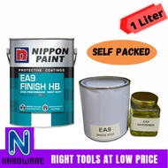Nippon Food Grade Epoxy EA9 Finish HB (Self packed) Cat Kolam Ikan 1L - 1 Liter