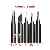 Mũi hàn HAKKO 936 không chì mạ đen sử dụng cho trạm hàn HAKKO 900M 933 936 Quick