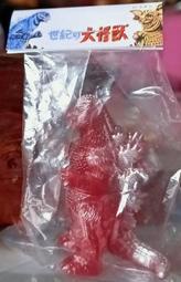 MARUSAN 2020 展場限定 稀有品 日本製 大怪獸 稀有（上色版）電鍍銀哥吉拉 （紅素體版）哥吉拉 扭蛋 轉蛋