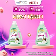 Combo 2 chai Nước lau sàn Chanté cao cấp 8 trong 1 hương tinh dầu thông & hoa trà 3.2kg