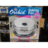 Baking Pan Orchid 22 Cm Oven 4 Aluminum Eggs