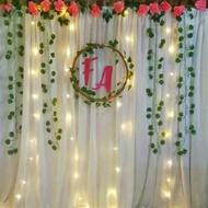 Backdrop Photobooth Lamaran / Paket Dekorasi Wedding Lamaran /