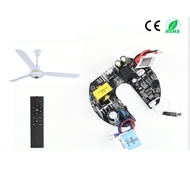 BLDC fan PCB with remote brushless Motor driver Circuit Board 60w 12v dc 220V AC input ceiling fan floor fan driver controller