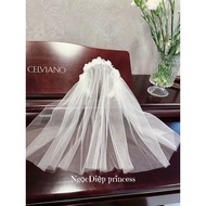 Bridal veil for babies, very beautiful bridal veil for girls, lace veil, veil nikah, veil manik penu