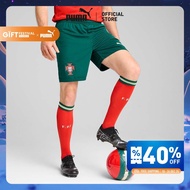 PUMA FOOTBALL - กางเกงขาสั้น Portugal 2025 สำหรับผู้ชาย สีเขียว - 77922610