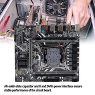 เมนบอร์ด PCB เมนบอร์ดคอมพิวเตอร์ตั้งโต๊ะ DDR4 4ช่องสำหรับเล่นเกม