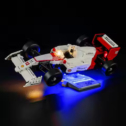 (Only Light) LED for Lego-10330 McLaren MP4/4 & Ayrton Senna - Compatible with Lego Icons 10330