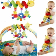 Ready Stock Baby Infant Newborn Stroller Bed Cot Crib Hanging Doll Teether Cute Animal Toys HVKVML