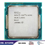 Used Intel Core I5 4670S 3.1Ghz Quad-Core 6M 65W LGA 1150 CPU Processor