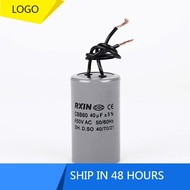 40UF Capacitors CBB60 40UF 450V Motor Air Compressor Start capacitor 450VAC 40uf